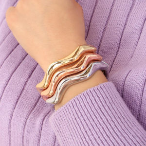 Women’s rhodium bracelet